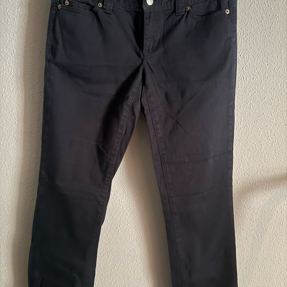 Michael Kors Black Straight Leg Jeans